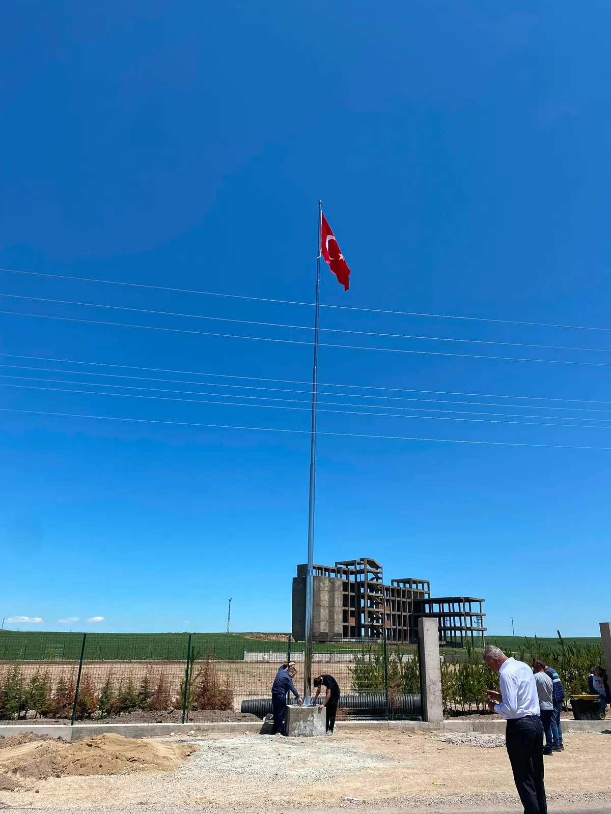 Kayseri Paslanmaz Bayrak Diregi Uygulama 12