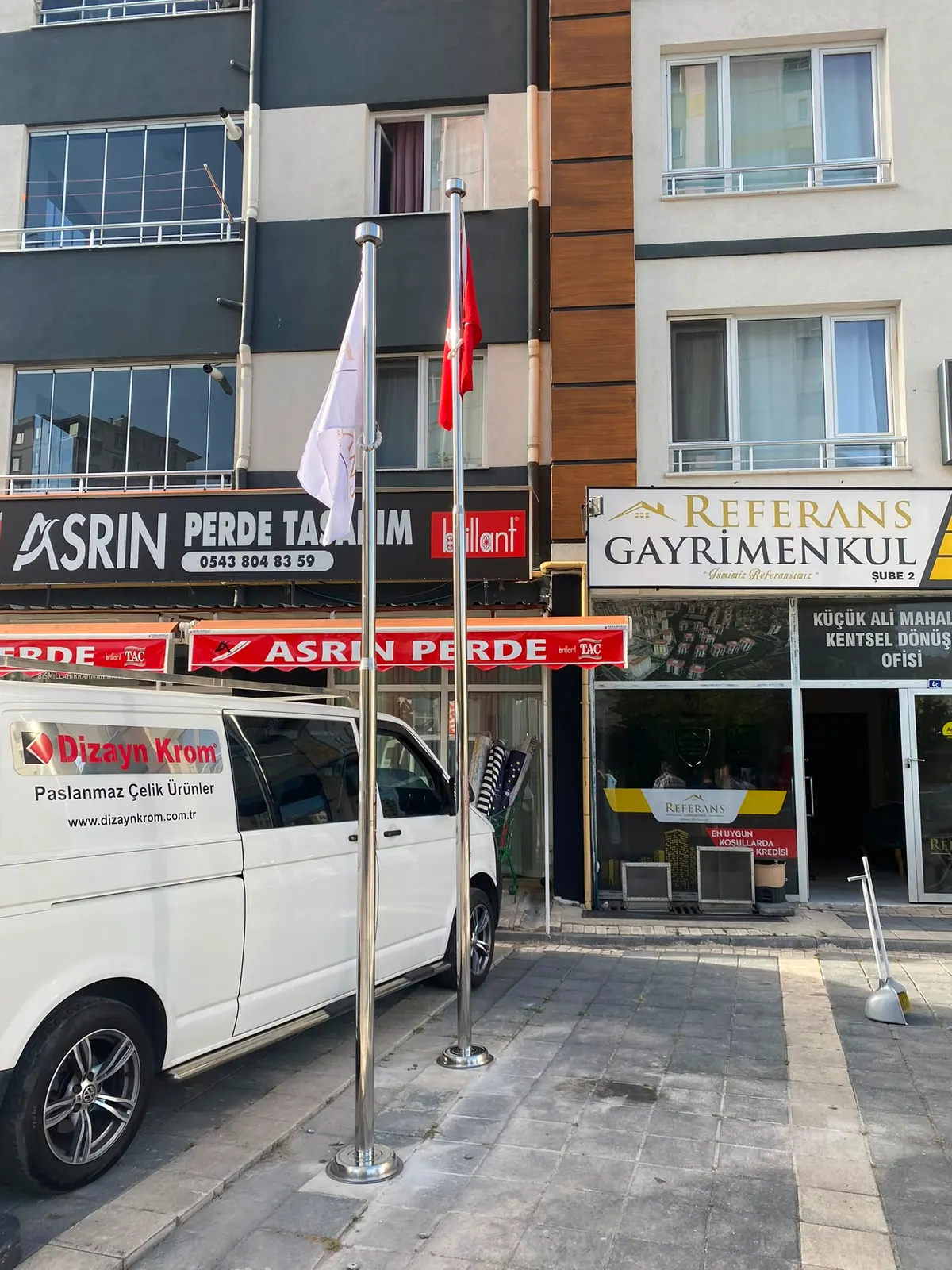 Kayseri Paslanmaz Bayrak Diregi Uygulama 16