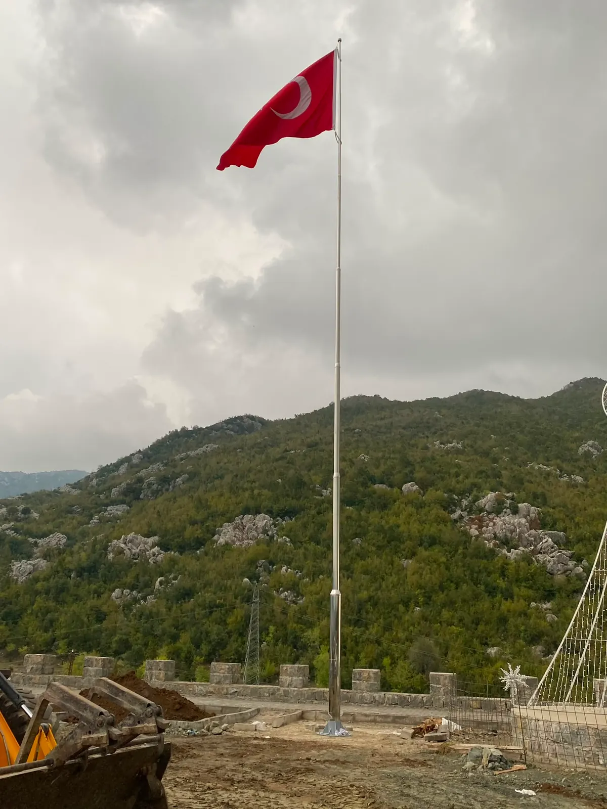 Kayseri Paslanmaz Bayrak Diregi Uygulama 17